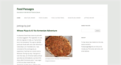 Desktop Screenshot of foodpassages.com